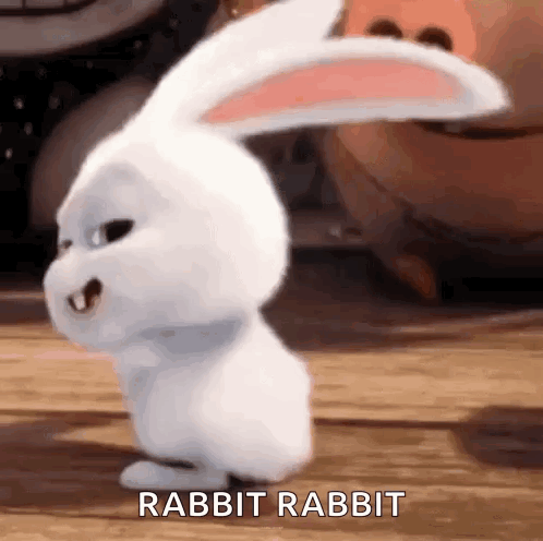 The Secret Life of Pets Rabbit Ears Up