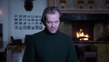 The Shining Jack Fierce Face GIF