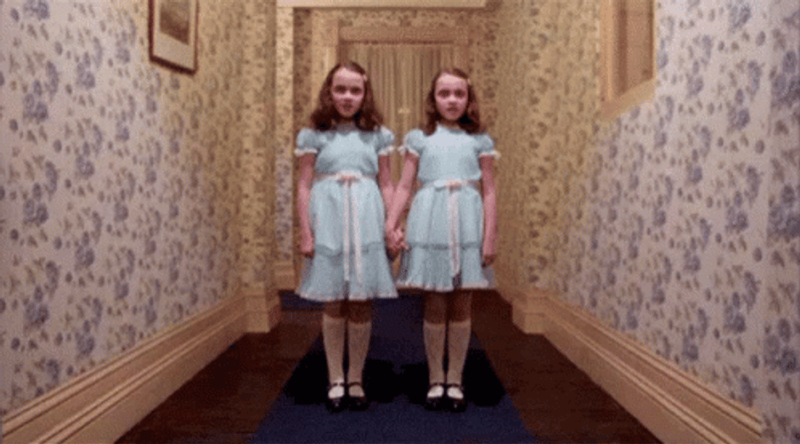 The Shining Twins GIF
