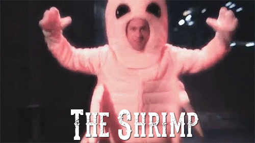 The Shrimp Mascot GIF