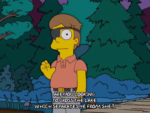 The Simpson Sailing Ship GIF