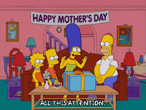 The Simpsons Animation Happy Mother Day GIF