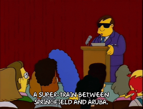 The Simpsons Aruba Springfield GIF