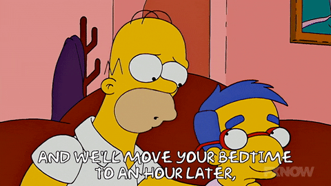 The Simpsons Bed Hours Later GIF