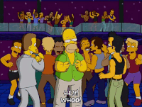 The Simpsons Birthday Party GIF