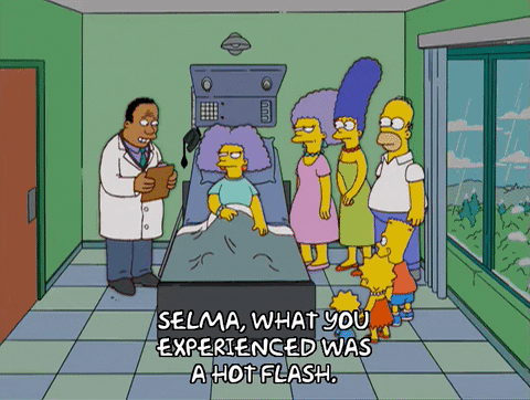The Simpsons Family And Selma Bouvier At Hospital GIF