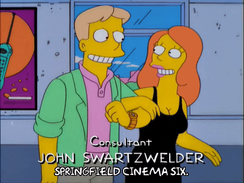 The Simpsons Hot Wife GIF