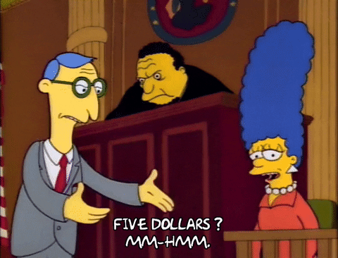 The Simpsons I Want My Two Dollars GIF