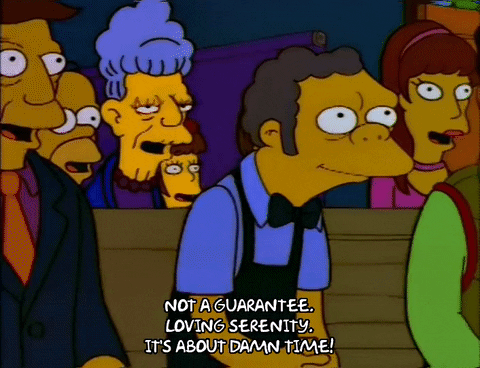 The Simpsons Its About Damn Time GIF