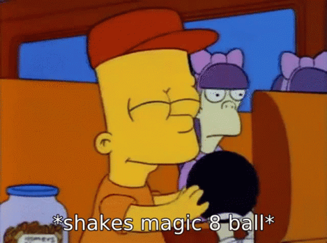 The Simpsons Magic 8 Ball GIF