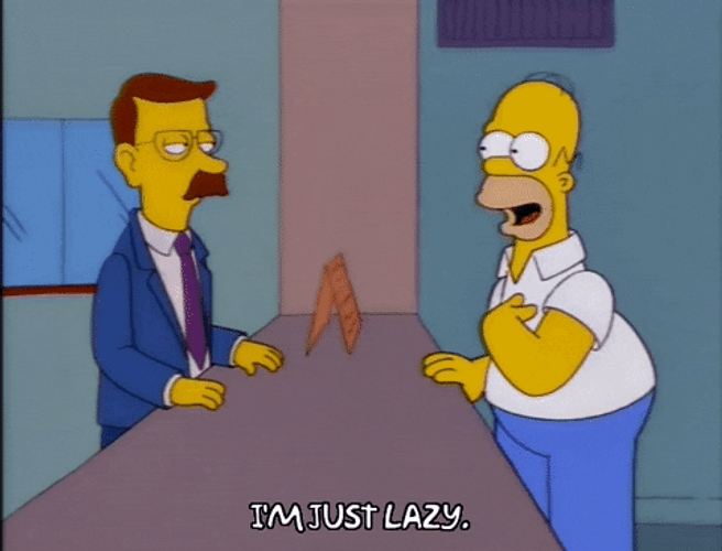 The Simpsons Sitcom Homer Talking To Customer Service GIF
