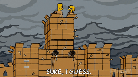 The Simpsons So It Begins GIF