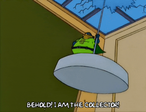 The Simpsons Taneleer Tivan Collector Witness Me GIF
