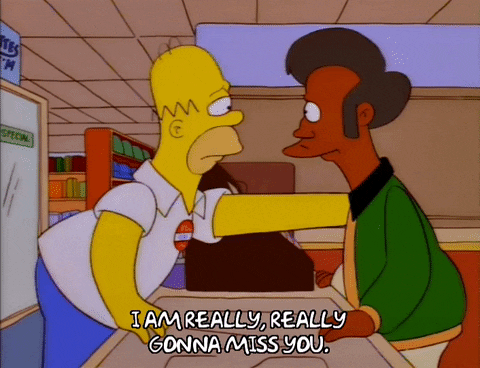 The Simpsons We Will Miss You GIF
