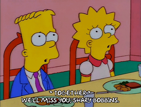 The Simpsons We Will Miss You GIF