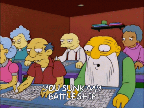 The Simpsons You Sunk My Battleship GIF