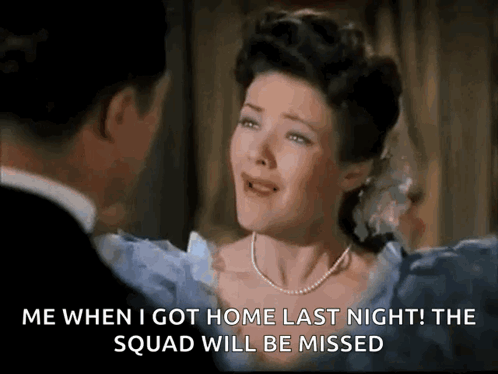 The Squad Will Be Missed GIF