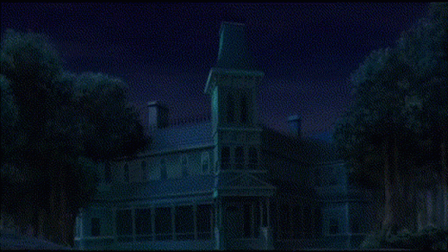 The Sun Is Shining Brightly On A Dark Background GIF