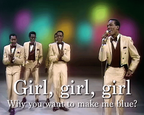 The Temptations Girl Make Me Blue GIF