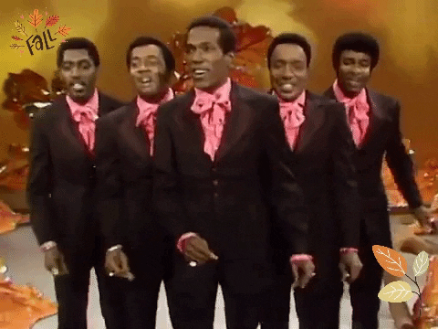 The Temptations Performing Fall Season GIF