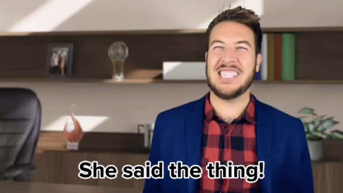 Saying The Thing Is Tight GIF