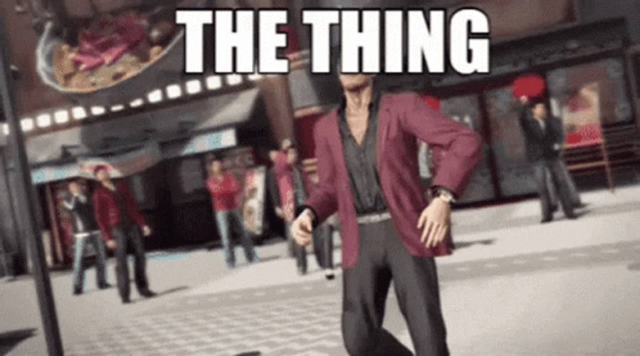 The Thing Akiyama GIF