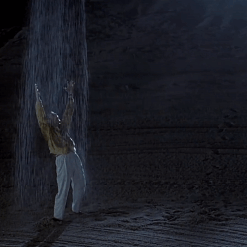 The Truman Show Truman Burbank Got Showered On GIF