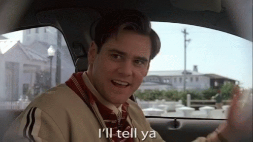 The Truman Show Truman Burbank Inside Car GIF