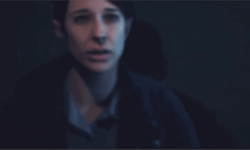 The Truth Is You Murdered Your Wife Is Written On A Dark Background GIF