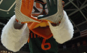 The U Mascot Hand Sign GIF