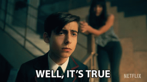 The Umbrella Academy Well It's True Aidan Gallagher GIF