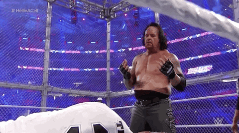 The Undertaker Moving His Fingers GIF