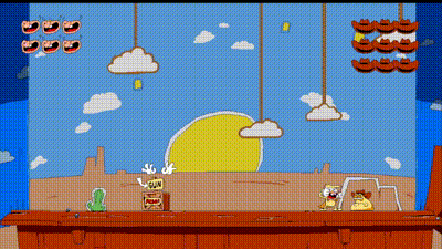 The Vigilante Pizza Tower Vs Battles GIF