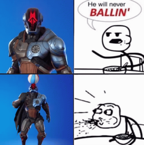 The Visitor Fortnite Ballin Meme GIF