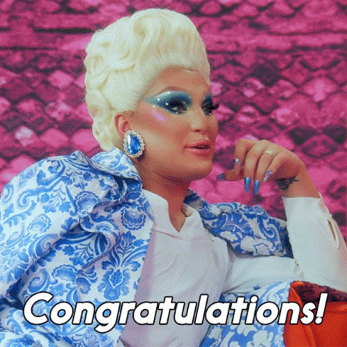 The Vivienne Well Done Congratulations GIF