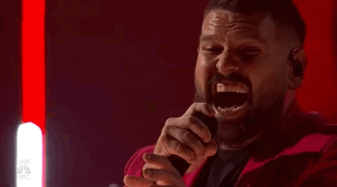 The Voice Contestant Singing GIF