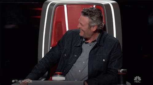 The Voice Judge Knee Slap GIF