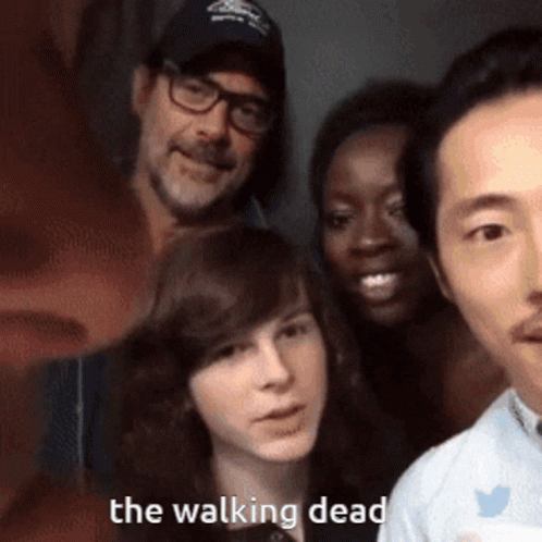 The Walking Dead Casts GIF