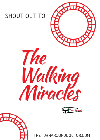 The Walking Miracles Motivational Quotes GIF