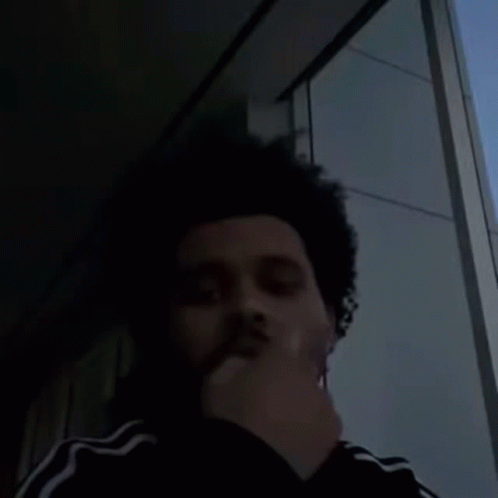 The Weekend Hands On Face GIF