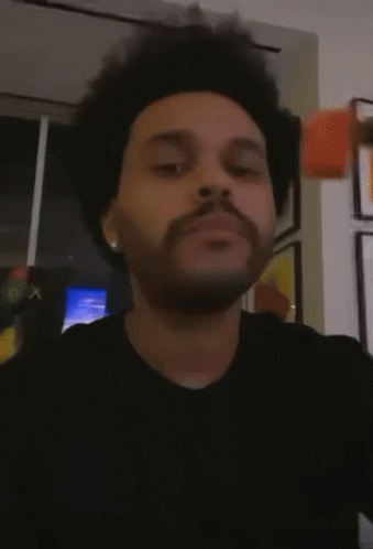 The Weeknd Eating GIF