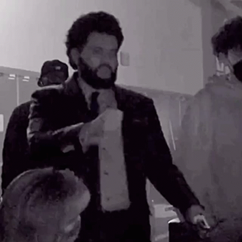 The Weeknd Grooving GIF