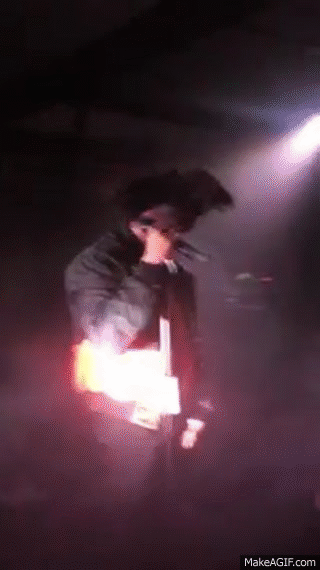 The Weeknd Head Bang GIF