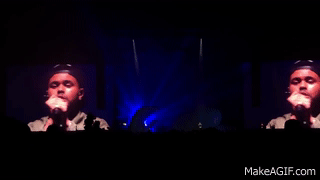 The Weeknd In Screen GIF