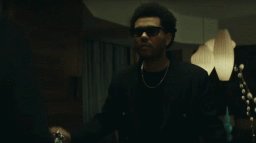 The Weeknd Scratch Head GIF