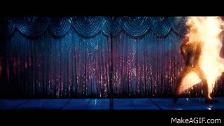 The Weeknd Singing On Fire GIF