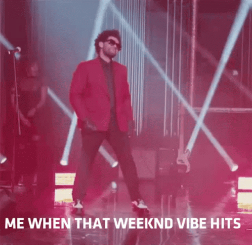The Weeknd Vibes GIF