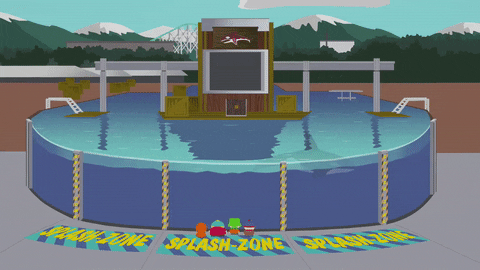 The Whale In A Pool GIF