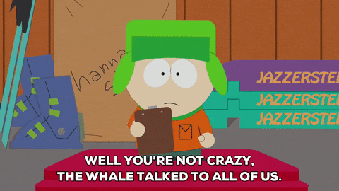 The Whale Talked To All Of Us GIF