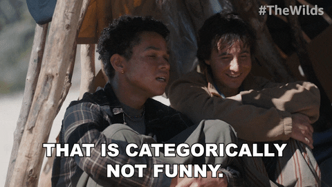 The Wilds Ivan And Josh Cast Away GIF